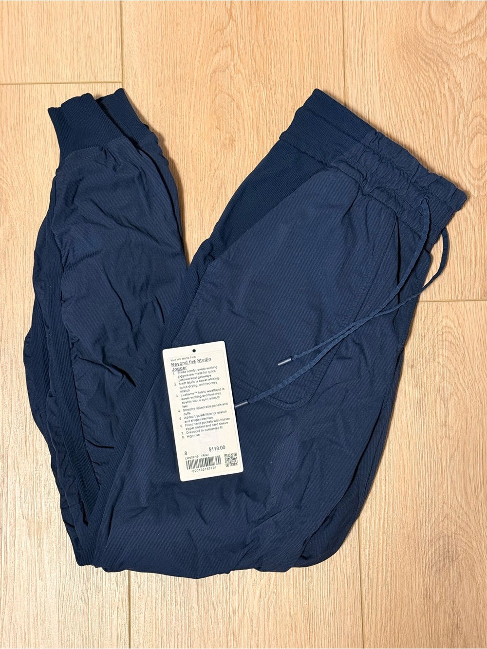 Lululemon Studio Jogger Navy Blue size 8